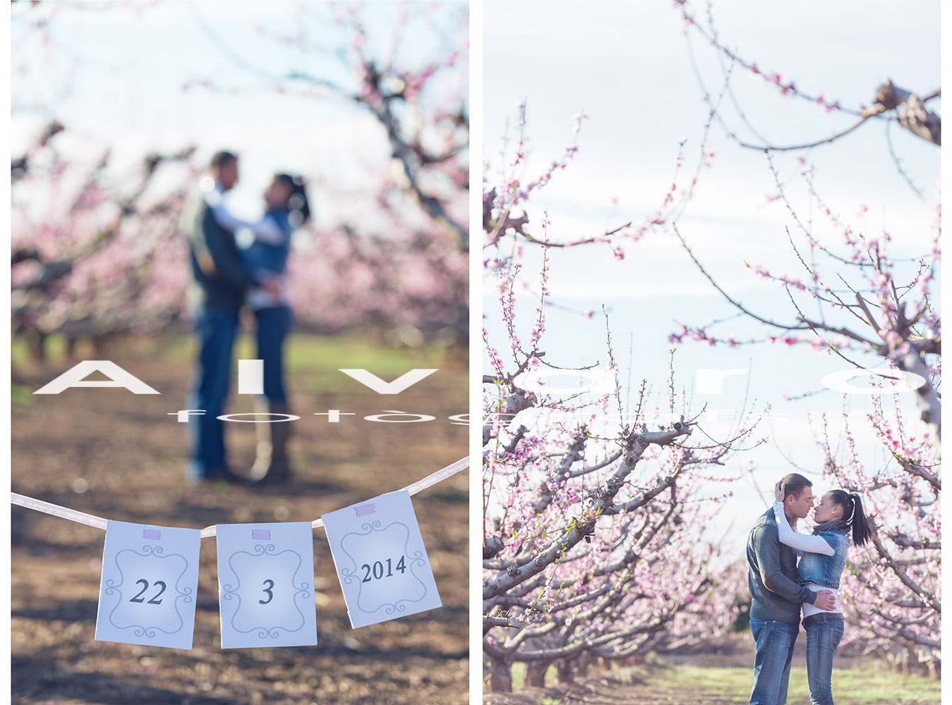 pre boda campo